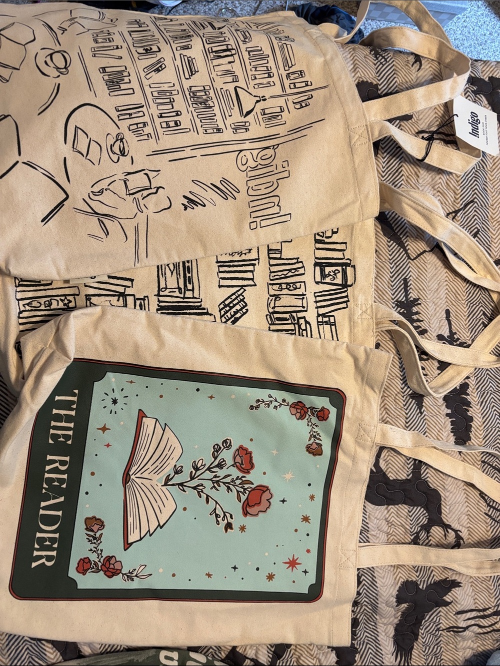 Indigo Tote Lot